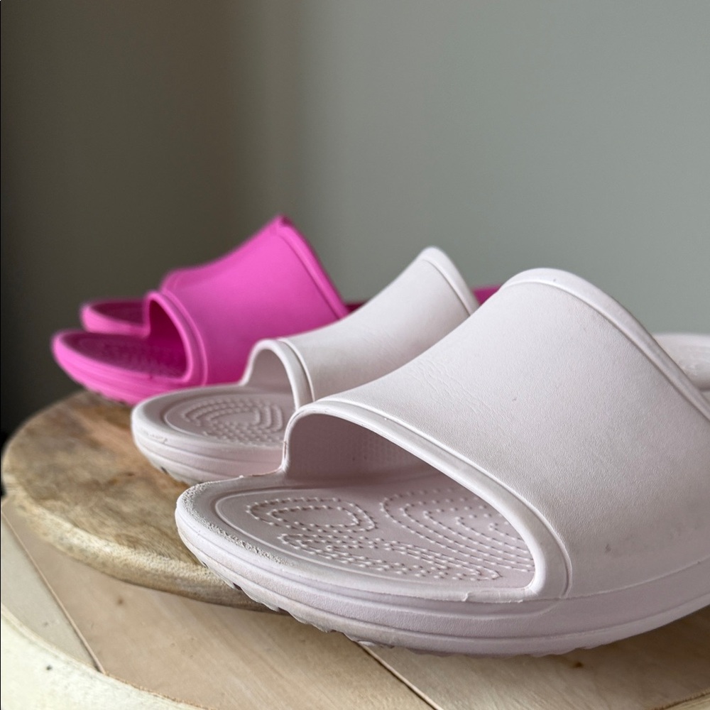 Crocs Slides set (sz 10) - 2pairs - Picture 11 of 14